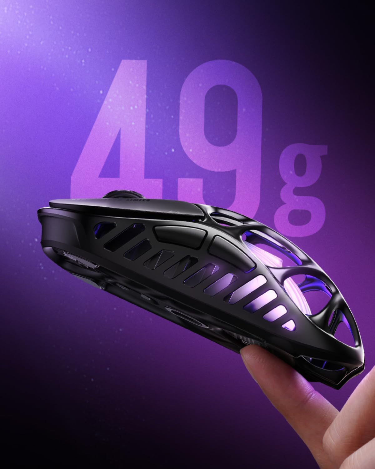 GravaStar Mercury X Pro Wireless Gaming Mouse - Galaxy Black GravaStar Mercury X Pro Wireless Gaming Mouse - Galaxy Black